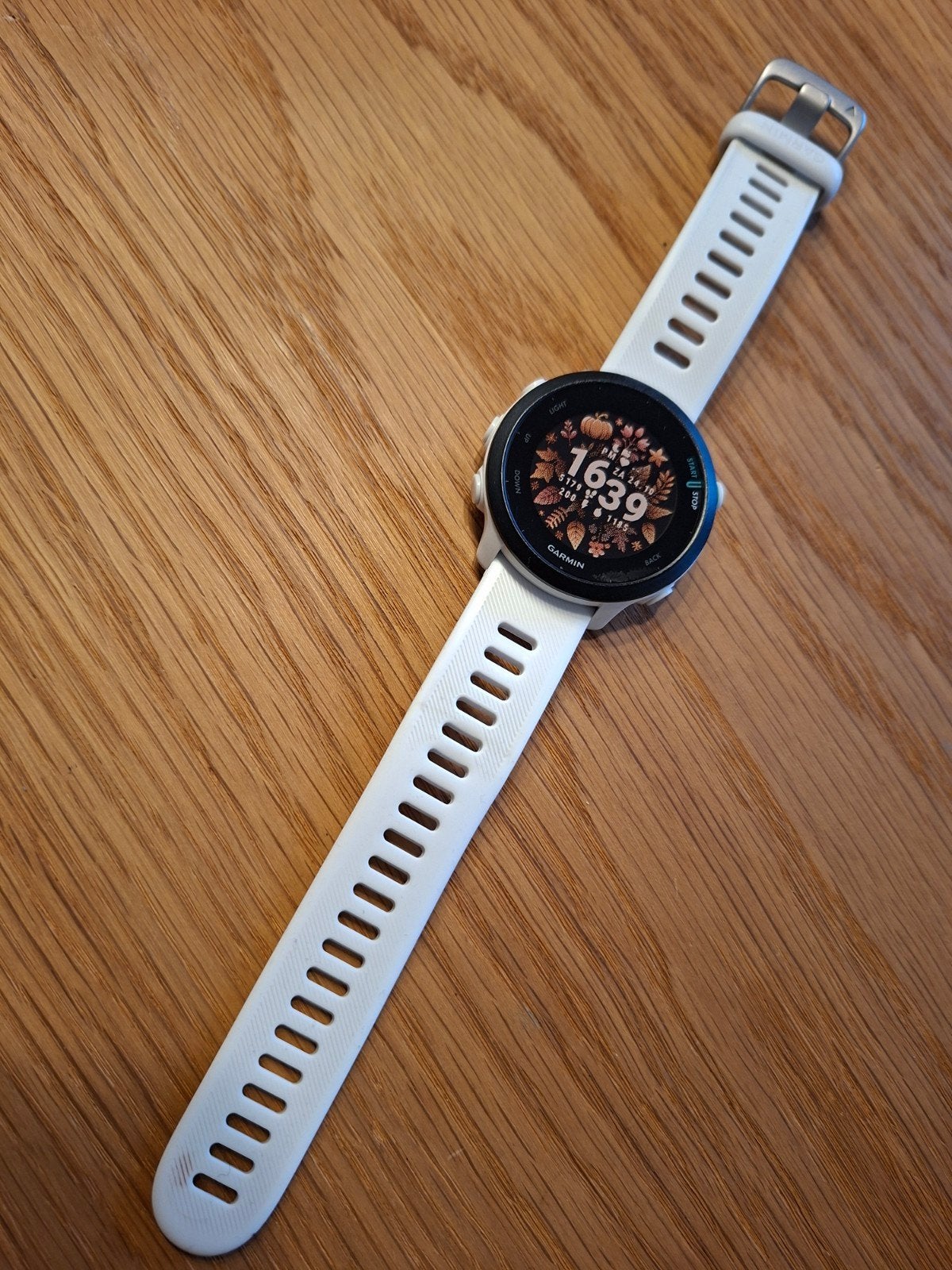 Garmin Forerunner 55 sporthorloge - Zo goed als nieuw, Wit, Garmin, Ophalen of Verzenden, Zo goed als nieuw