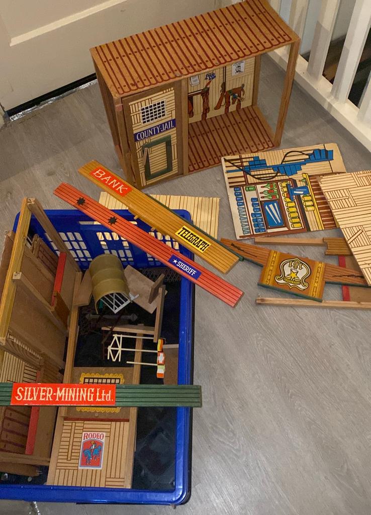 Vintage houten gevangenis, Ophalen of Verzenden