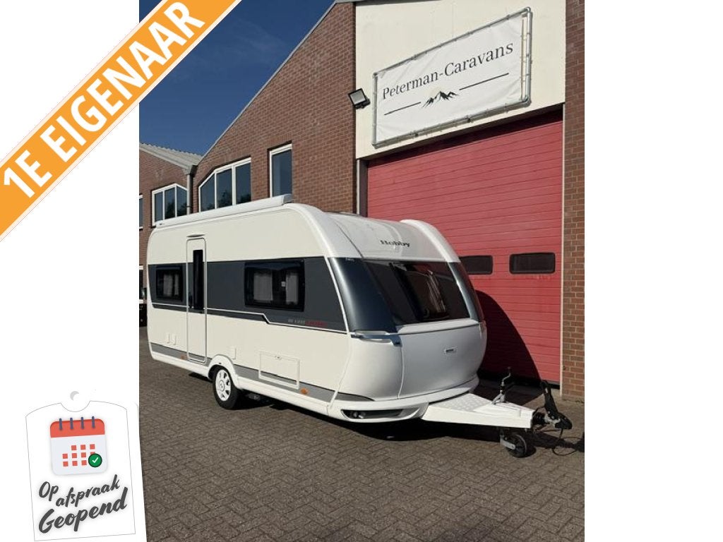 Hobby De Luxe Edition 460 UFE Incl. Luifel en Mover, Rondzit, Hobby, Bedrijf, Overige typen