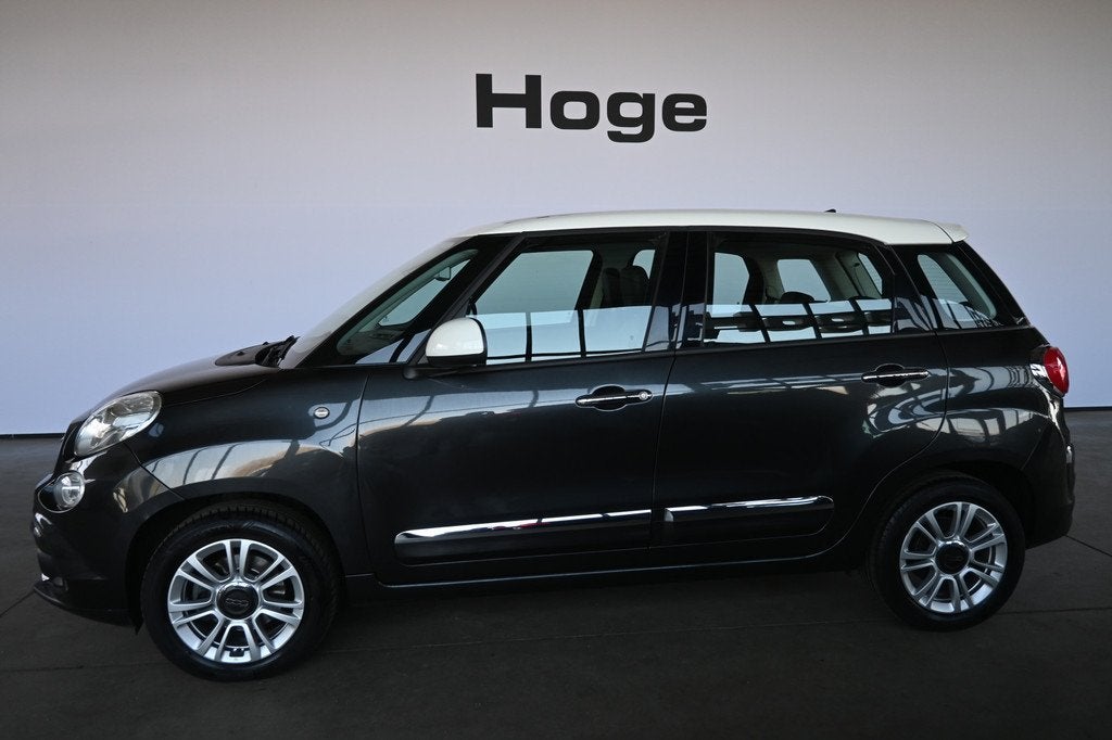Fiat 500L 0.9 TwinAir Lounge Clima Panoramdak Cruise Control, Auto's, Fiat, Stof, Gebruikt, Met garantie (alle), Origineel Nederlands