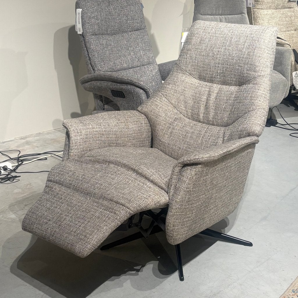 Relaxfauteuil Sanborn Profijt Meubel, Ophalen, 75 tot 100 cm, Zo goed als nieuw, Stof