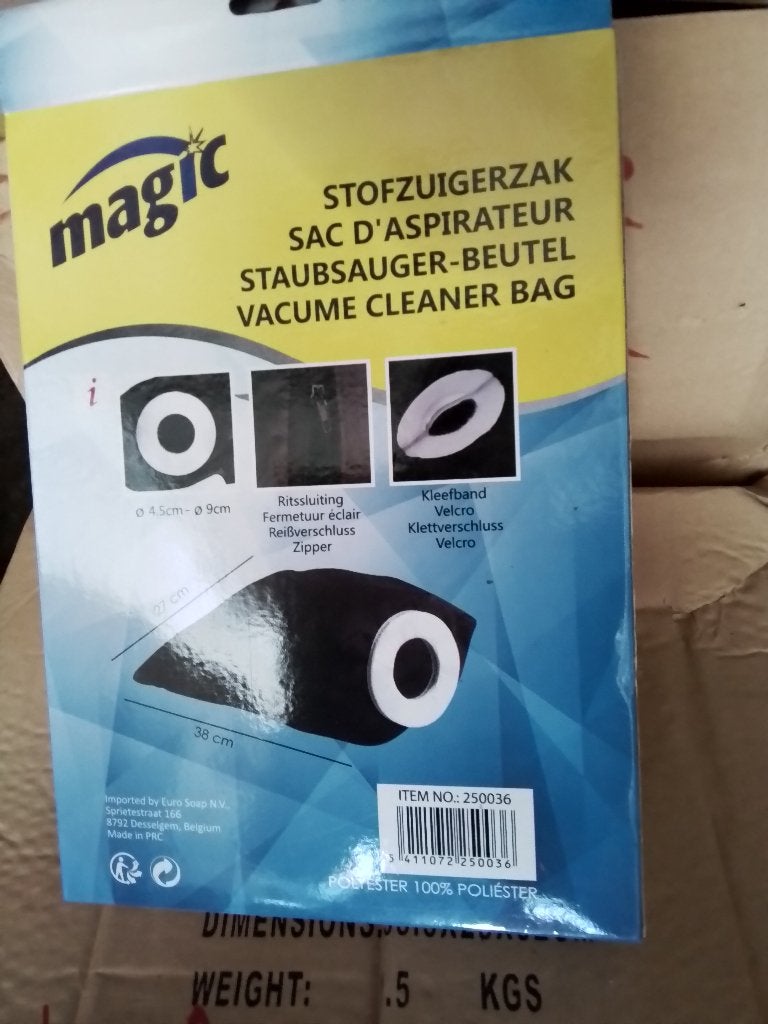 Stofzuiger zakken, Witgoed en Apparatuur, Stofzuigers, Ophalen, Nieuw, Stofzak