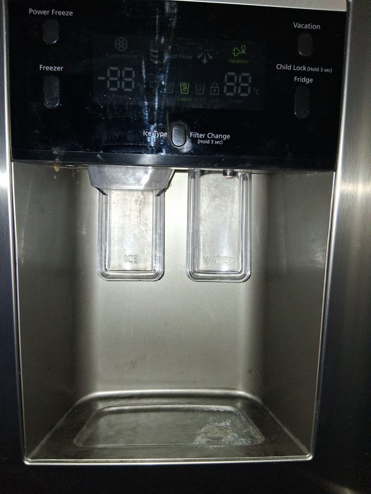samsung koelkast., Witgoed en Apparatuur, Ophalen, Gebruikt, 200 liter of meer, 60 cm of meer