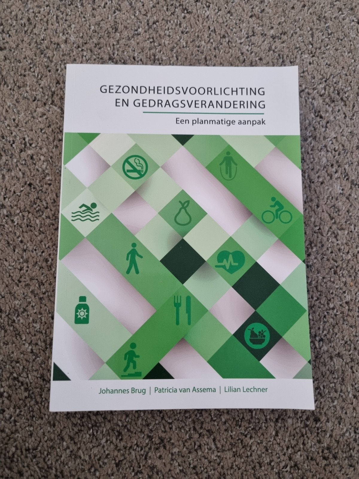 Gezondheidsvoorlichting en gedragsverandering, Boeken, J. Brug, P. van Assema, L. Lechner, Nieuw, Beta, HBO
