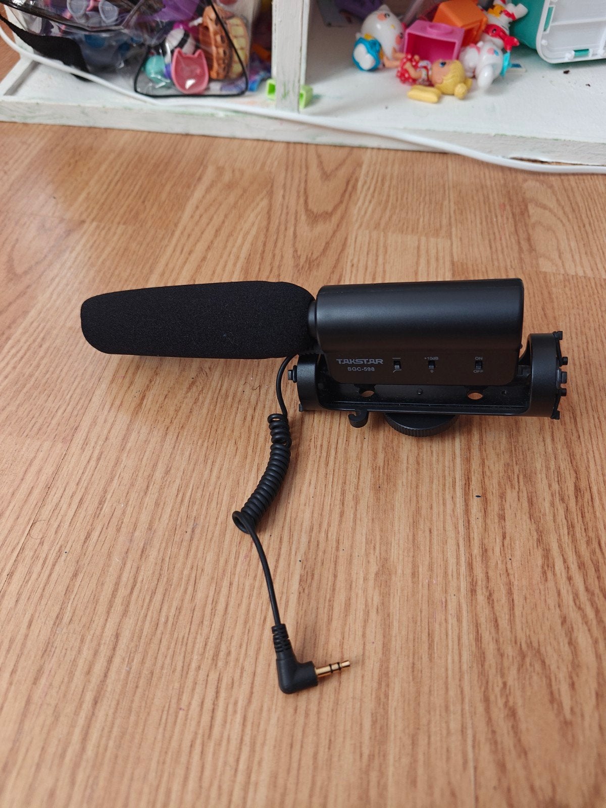 Takstar SGC-598 Microfoon voor DSLR Camera's, Muziek en Instrumenten, Microfoons, Ophalen, Zo goed als nieuw, Overige typen