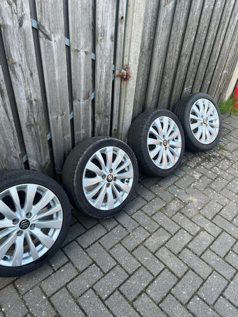 Suzuki Swift Sport velgen, Ophalen, Gebruikt, 16 inch, Banden en Velgen