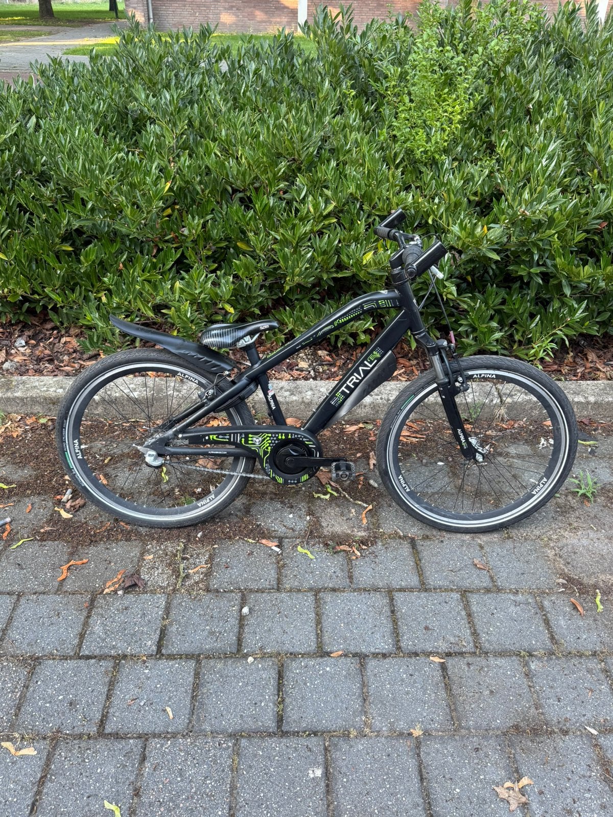 jongensfietsen alpina trial 24 inch 3v, Ophalen, Zo goed als nieuw, 24 inch, Handrem