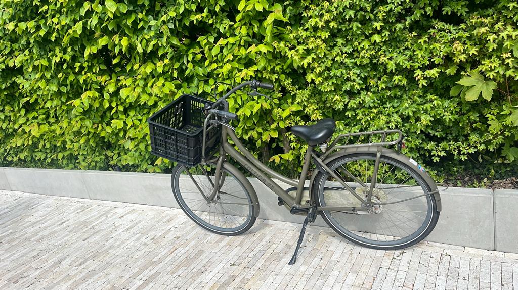 Meidenfiets Cortina 28 inch legergroen, Ophalen of Verzenden, Gebruikt, Versnellingen