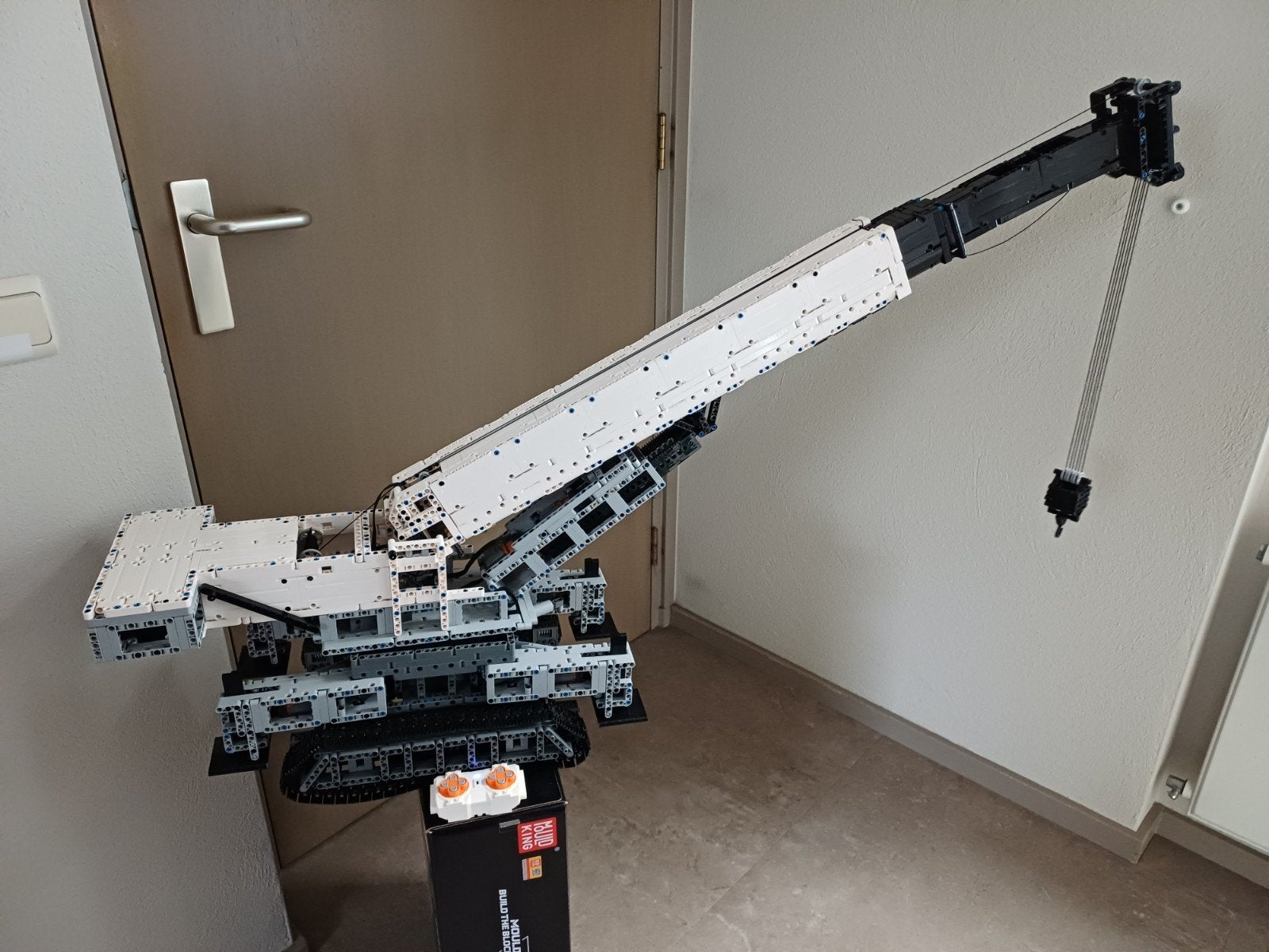 mould king 17002 rups telescoop kraan, Ophalen of Verzenden, Zo goed als nieuw