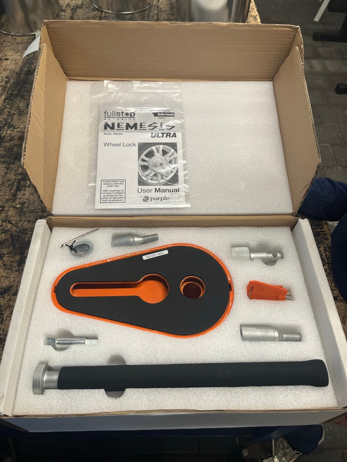 Fullstop Security Nemesis Ultra Caravan Wielklem, Ophalen of Verzenden, Nieuw