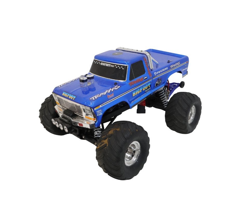 Traxxas Bigfoot 1/10 elektro monstertruck rc auto, Elektro, Gebruikt, Verzenden, Auto offroad