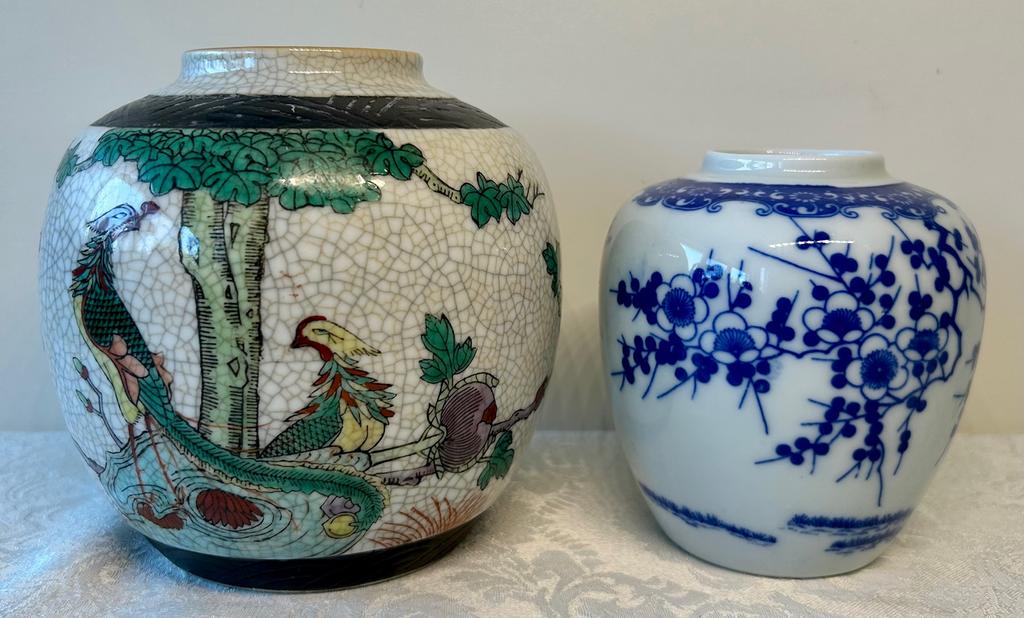 Gemberpotten twee stuks, Antiek en Kunst, Ophalen of Verzenden