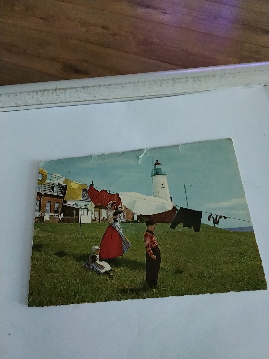 URK.  /DE WAS OPHANGEN., Ophalen of Verzenden, Flevoland