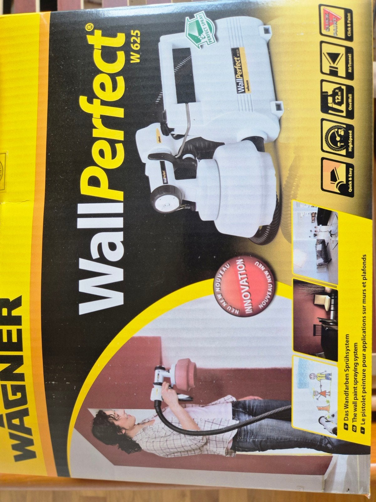 Wagner WallPerfect W 625 Verfspuit - Zo goed als nieuw, Ophalen
