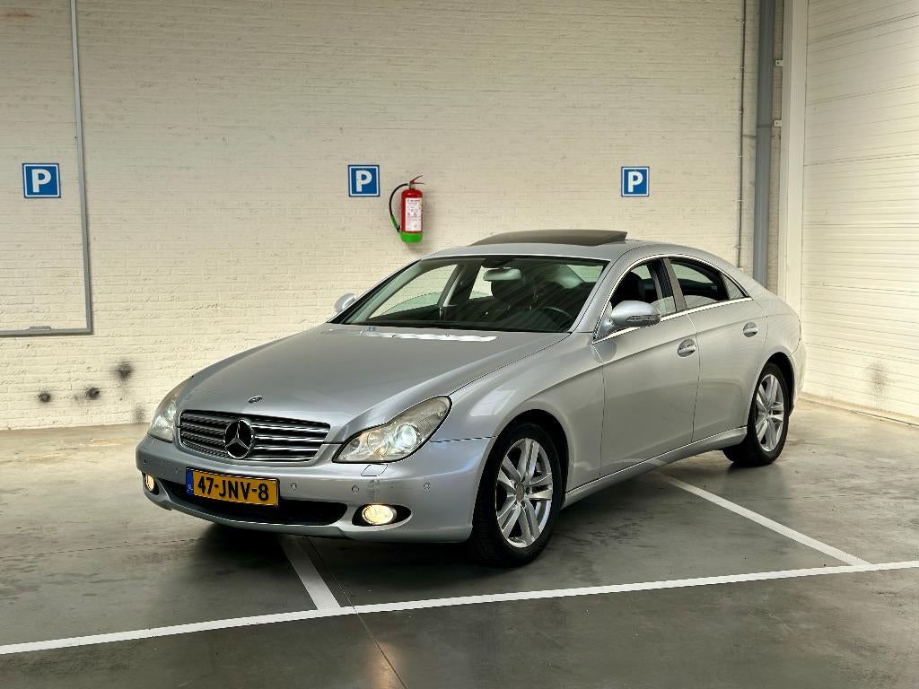 2006 Mercedes-Benz CLS 350 | Top Onderhouden | Veel Opties, Auto's, Mercedes-Benz, Automaat, Achterwielaandrijving, Zwart, 4 stoelen