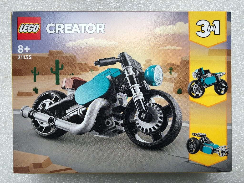 LEGO® Creator 3 in 1 - 31135 Vintage Motorcycle *Nieuw*, Lego, Nieuw, Ophalen of Verzenden, Ongeopend/sealed