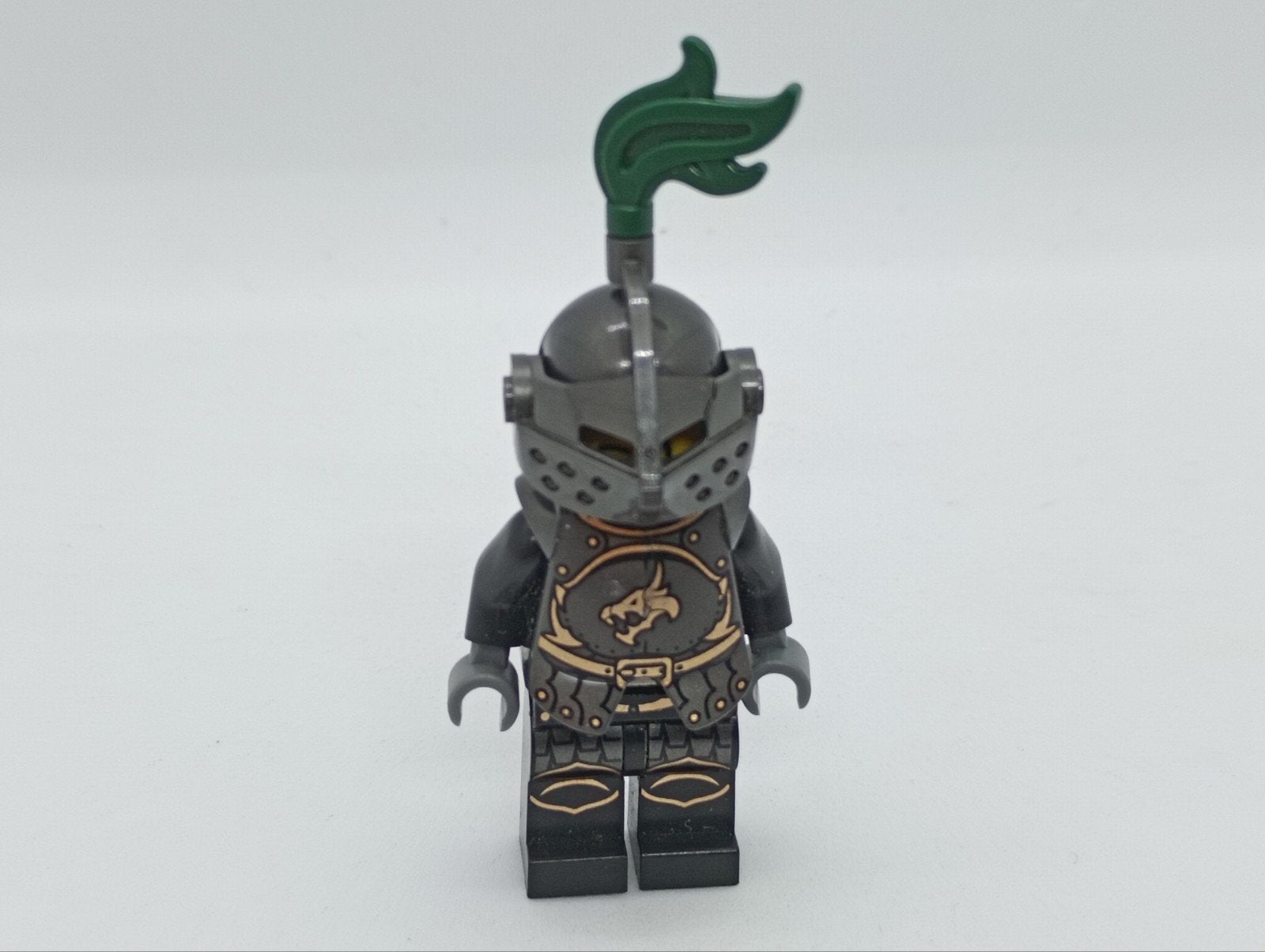 Lego Minifiguur cas495 - Black Falcon Ridder, Ophalen of Verzenden, Zo goed als nieuw, Jongen of Meisje