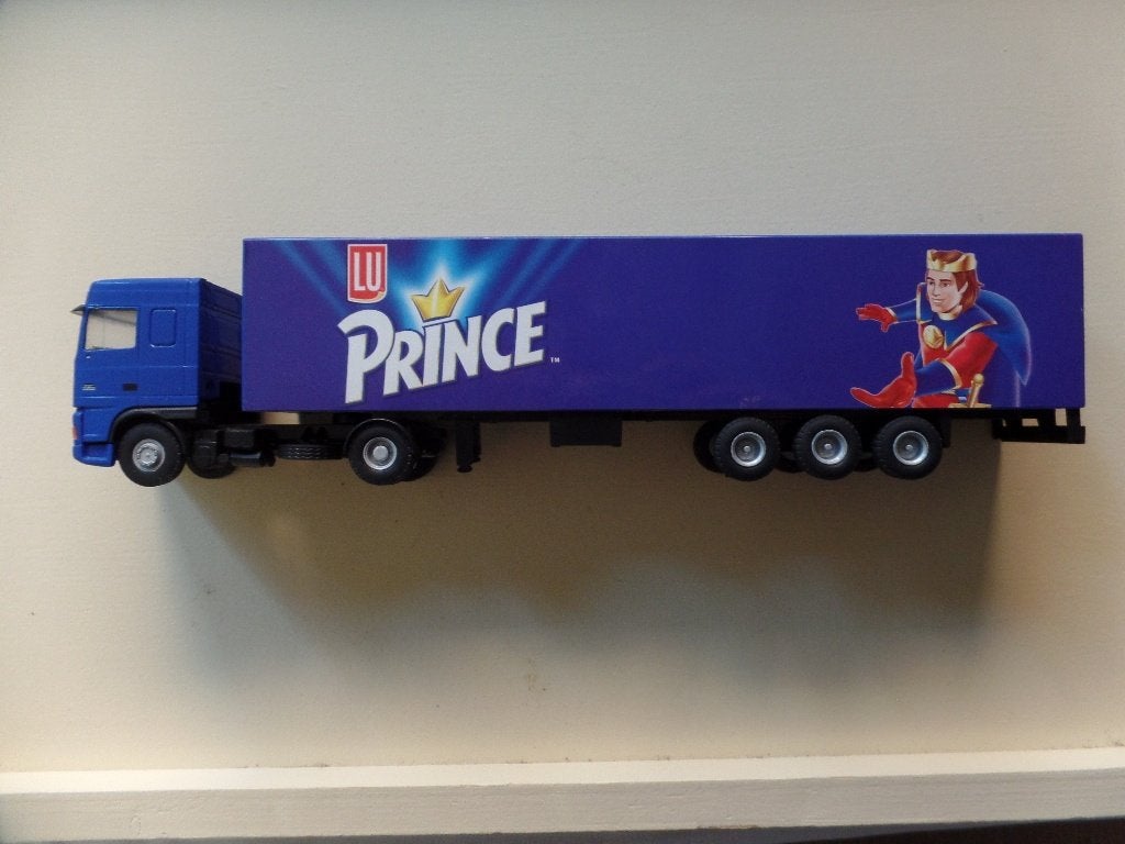 DAF 95XF trekker oplegger Prince LU Lion Toys, Hobby en Vrije tijd, Verzenden, Gebruikt, Bus of Vrachtwagen, Lion Toys