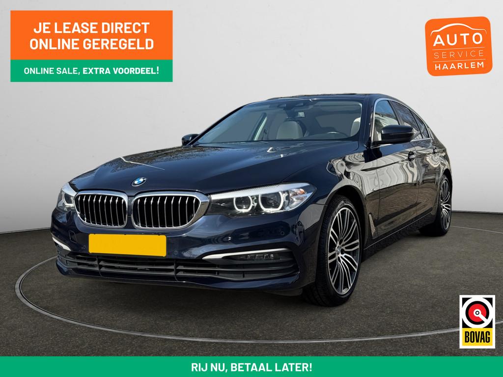 BMW 5 Serie 520i High Executive Aut- Panoramadak, Xenon Led,, Automaat, 1998 cc, Gebruikt, 4 cilinders