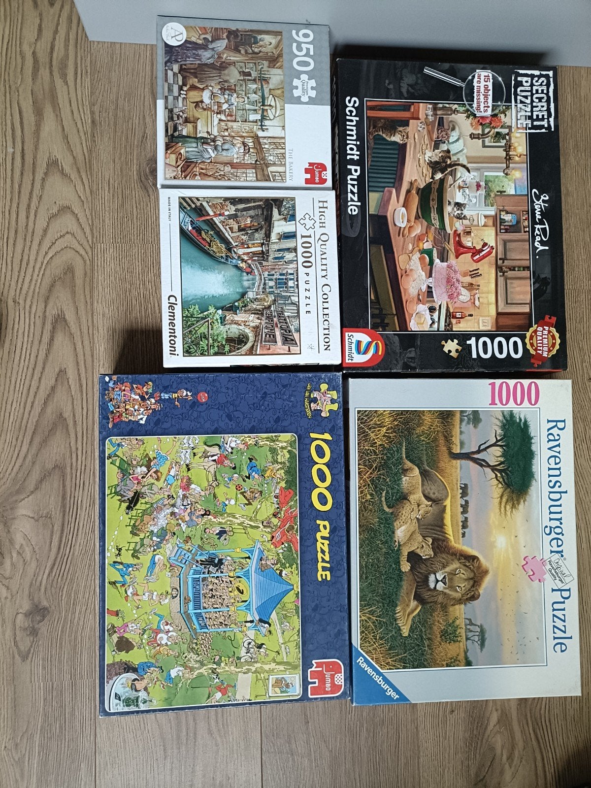 Jumbo puzzel 1000 stukjes - mist 1 stukje, Ophalen of Verzenden, Meer dan 50 stukjes, Gebruikt, 6 jaar of ouder
