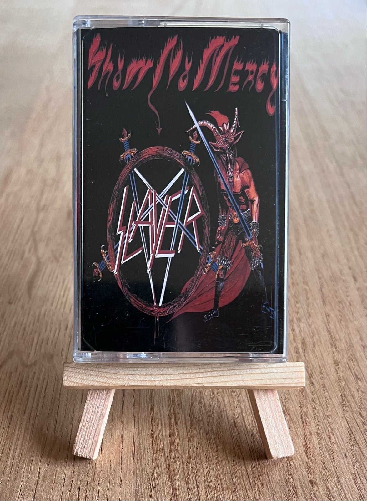 Slayer - Show No Mercy Cassette (Turkse release), Gebruikt, 1 bandje, Ophalen of Verzenden, Origineel