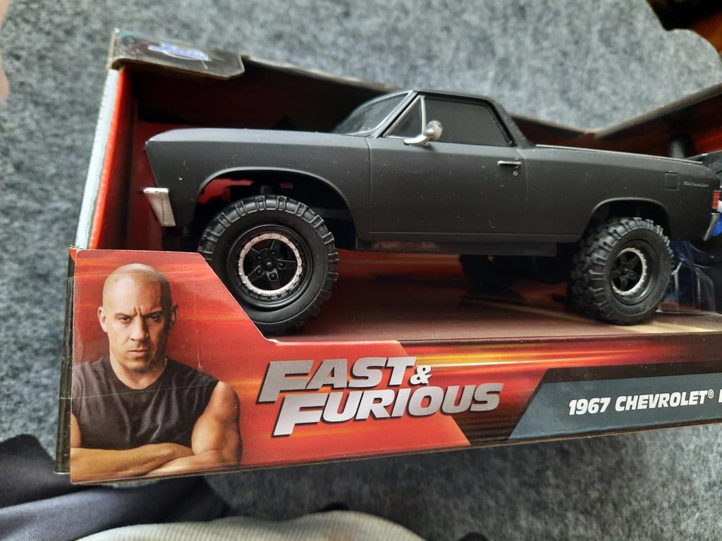 Fast & Furious 1967 Chevy El Camino R/C (Walmart), Ophalen of Verzenden, Nieuw, Jada