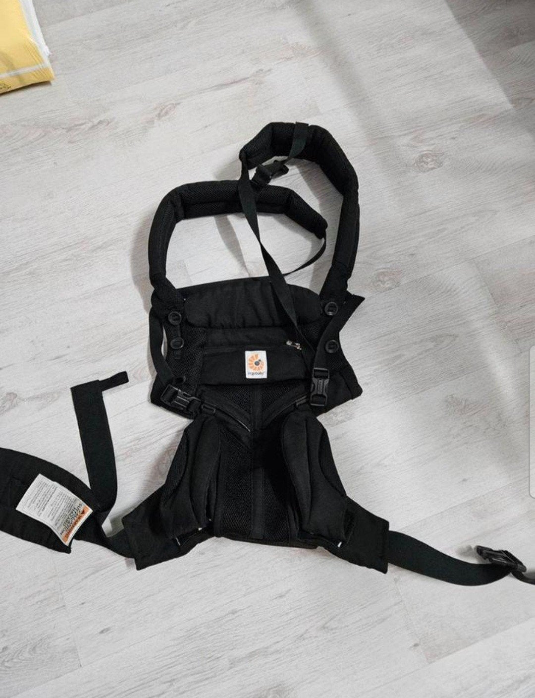 Ergobaby Draagzak Zwart - Comfortabel en Veilig, Kinderen en Baby's, Babydragers en Draagdoeken, Buik of Rug, Zo goed als nieuw