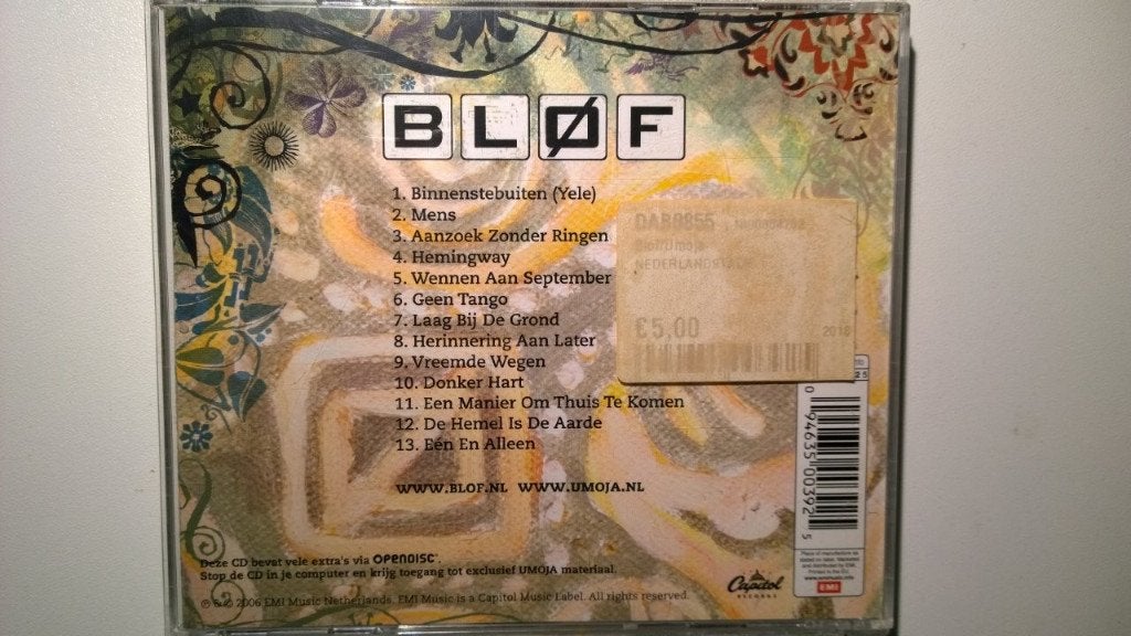 Bløf - Umoja, Ophalen of Verzenden, Zo goed als nieuw, Rock, Album