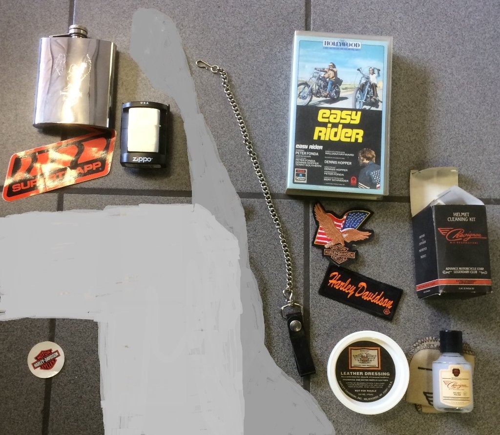 Harley accesoires allerlei, Ophalen, Gebruikt