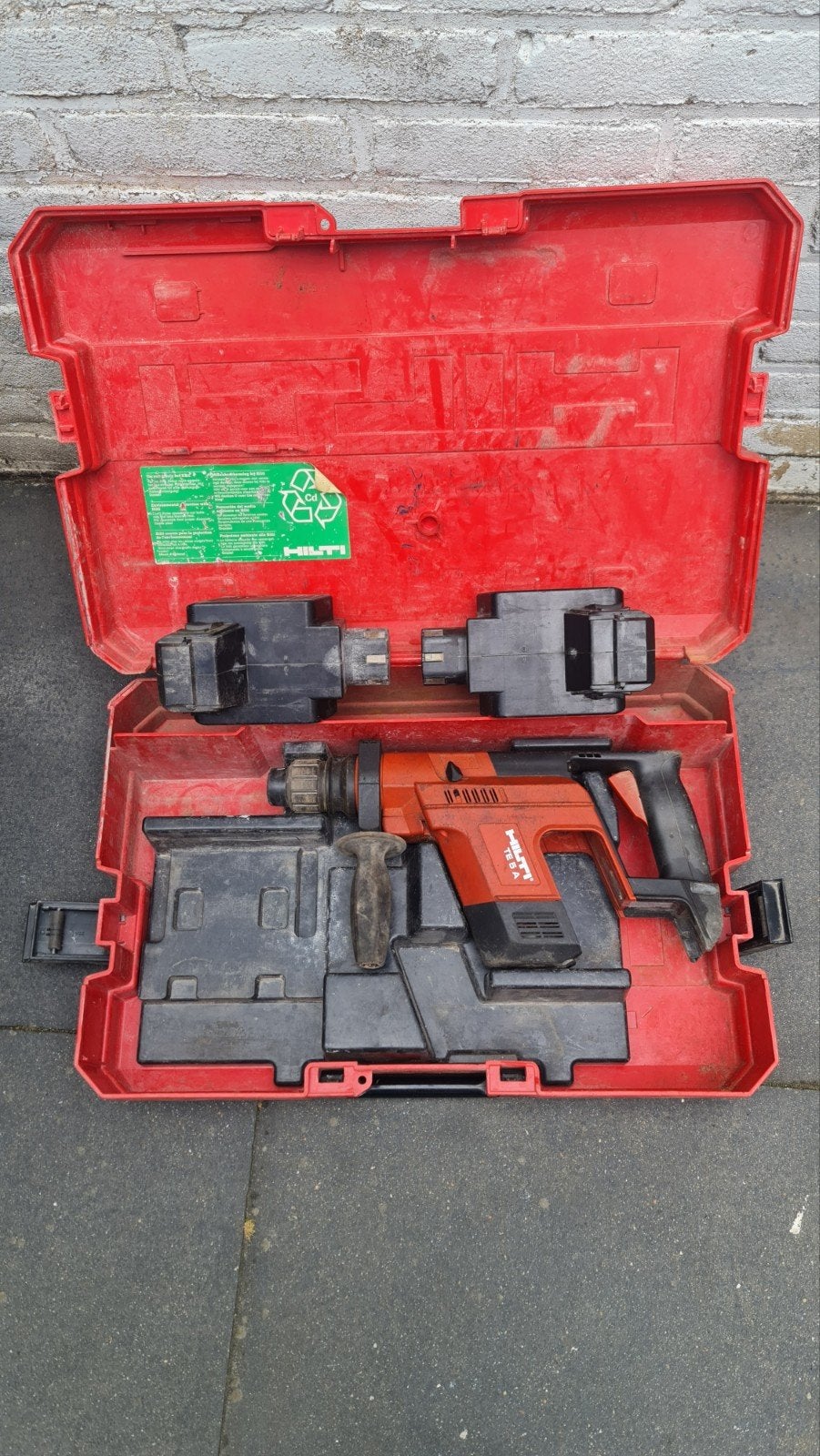Hilti TE.5.A boormachines met koffer Geen oplader, Doe-het-zelf en Verbouw, Gereedschap | Machine-onderdelen en Toebehoren, Ophalen of Verzenden