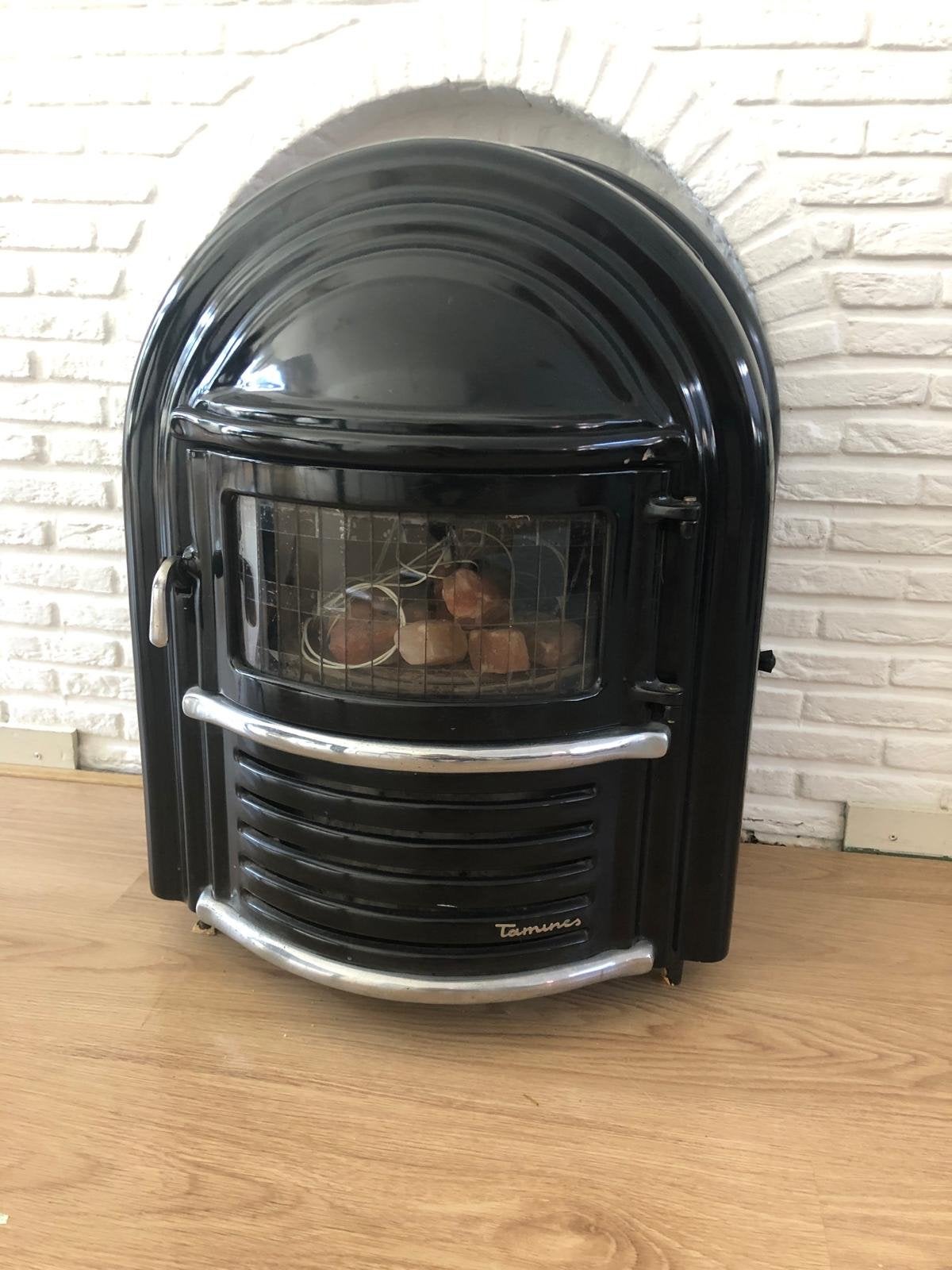 Vintage Tamines haard kachel, Ophalen of Verzenden