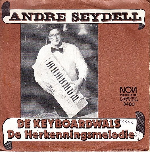 andre seydell - de keybordwals  (piraat/1981), Fotohoes, Ophalen of Verzenden, Gebruikt, Nederlandstalig