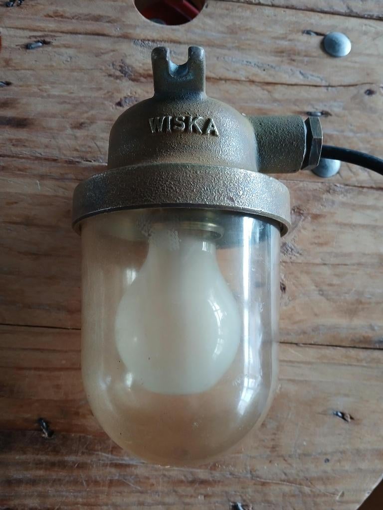 Koperen buitenlamp, Antiek en Kunst, Ophalen