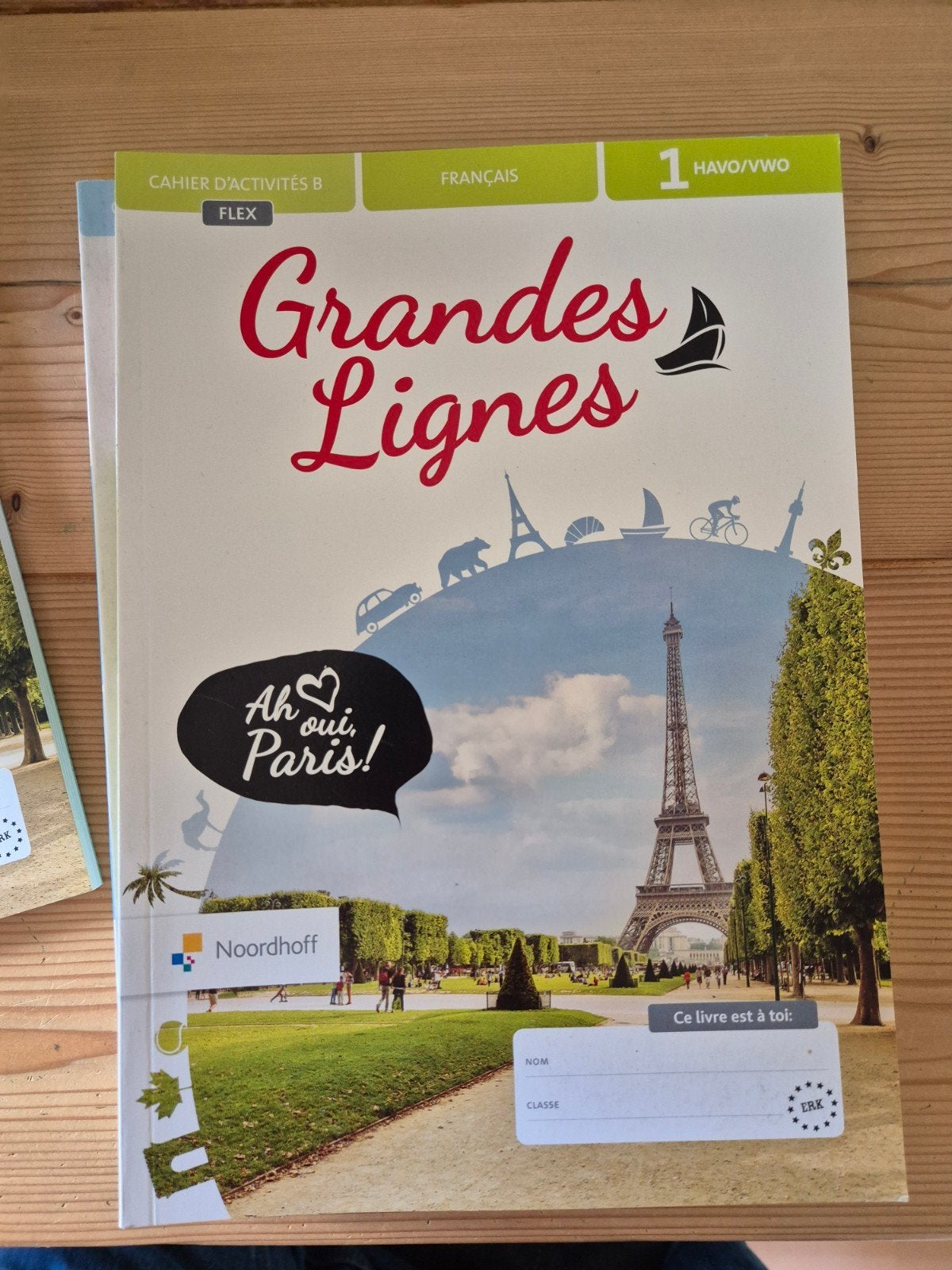Grandes Lignes 1 HAVO/VWO - Cahier d'activités B, Boeken, Ophalen of Verzenden, Zo goed als nieuw, Noordhoff, Non-fictie