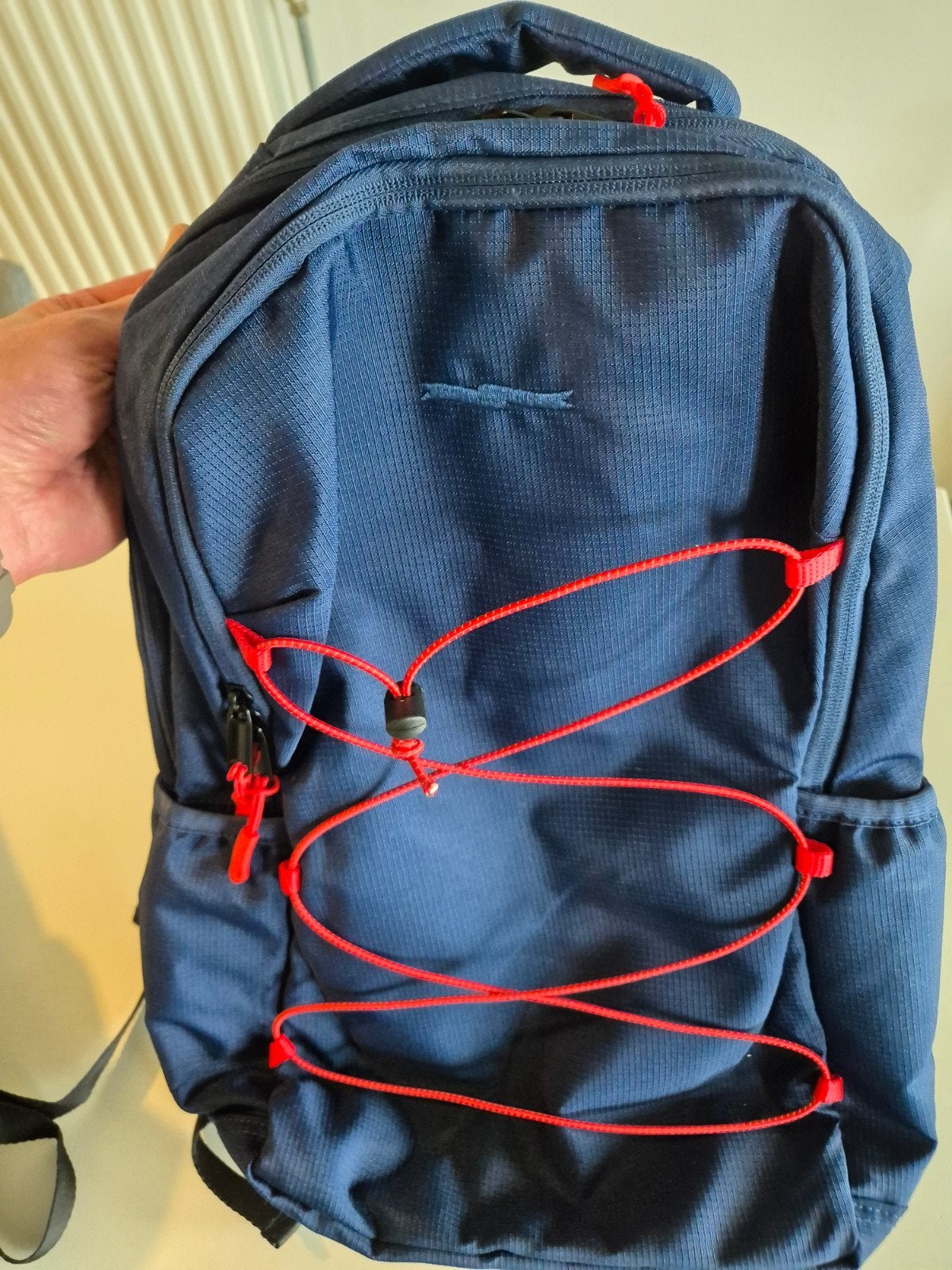 Nieuwe donkerblauwe rugzak, Ophalen, Nieuw, Overige merken, 30 tot 45 cm