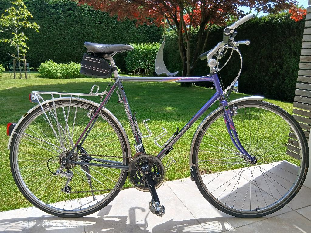 Unieke Koga Miyata WorldTraveller 1989 - Vintage Randonneur, Ophalen, 28 inch, Velgrem, Zo goed als nieuw
