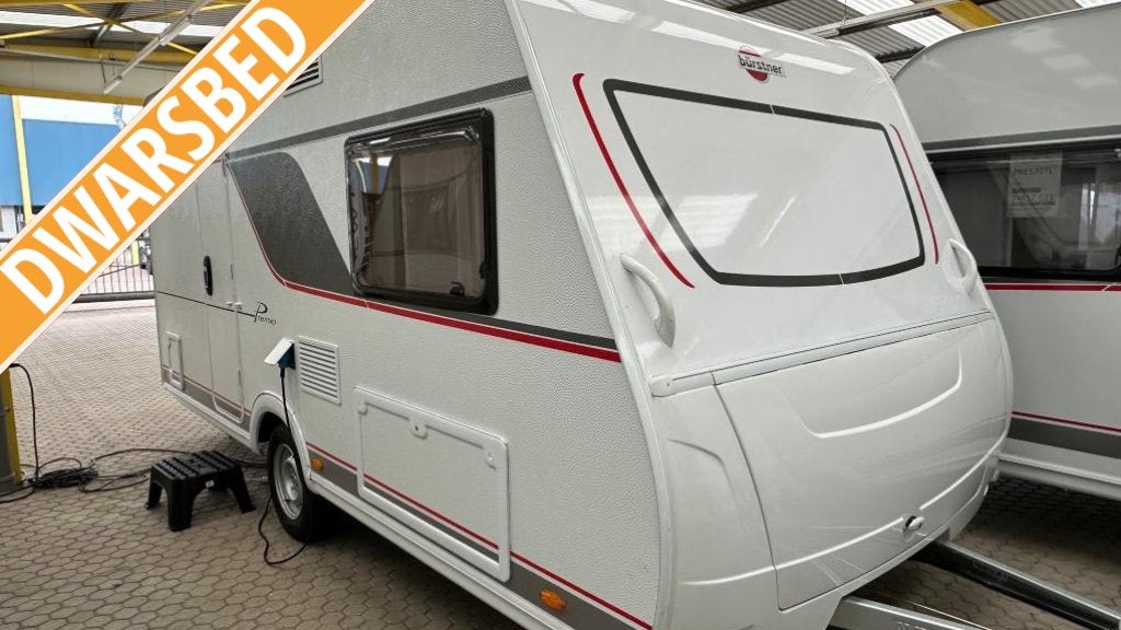 Bürstner Premio 395 TS Dwars Bed 210CM!, Caravans en Kamperen, Caravans, Bedrijf, Treinzit, Bürstner, 5 tot 6 meter