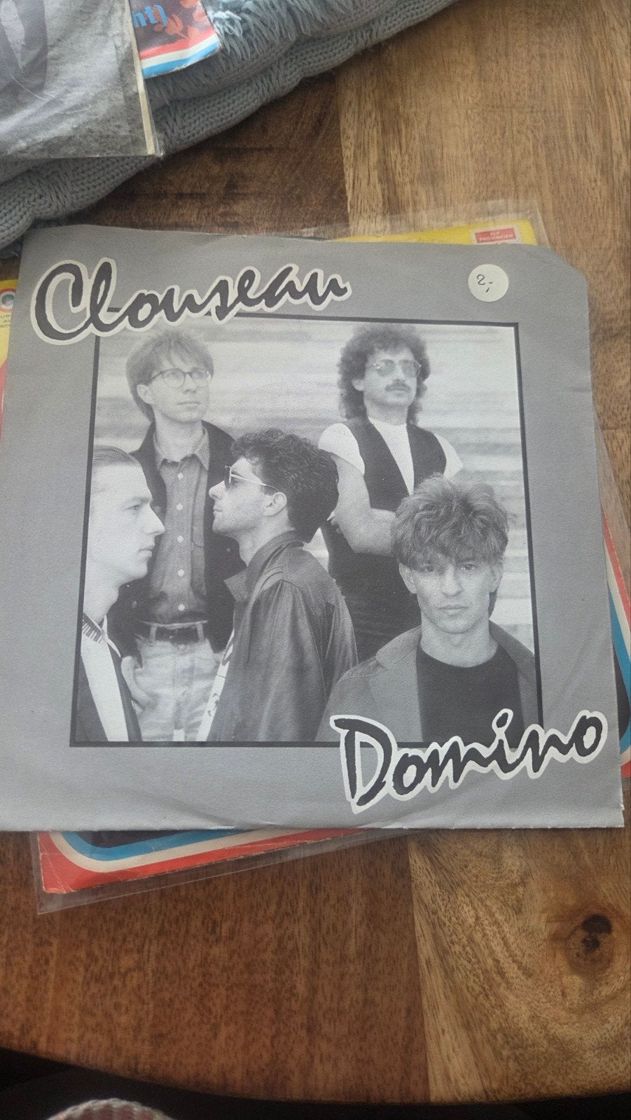 Clouseau - Domino (Vinyl Single), Gebruikt, 7 inch, Ophalen of Verzenden, Pop