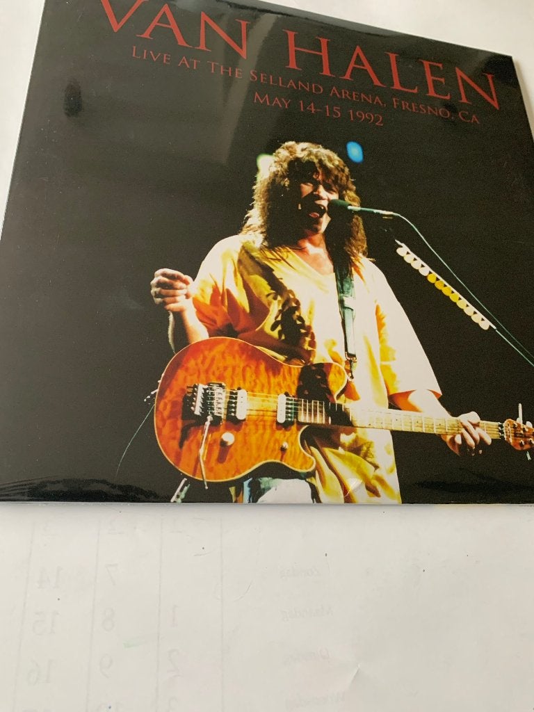 Van Halen - Live at the Selland Arena 1992 ( 2 lp)., Verzenden, Zo goed als nieuw, 12 inch, Dubbel-LP