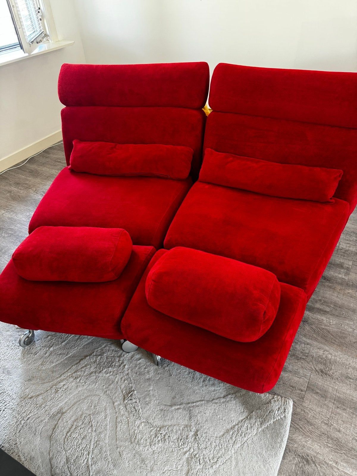Gratis: Twee fauteuils met relaxfunctie (als bank), Ophalen, Gebruikt, 150 tot 200 cm, Tweepersoons