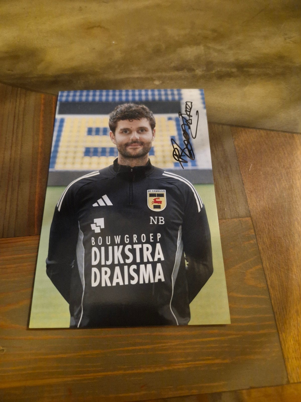 Foto Nicky Boonstra, Ophalen of Verzenden, Nieuw, Overige binnenlandse clubs, Spelerskaart