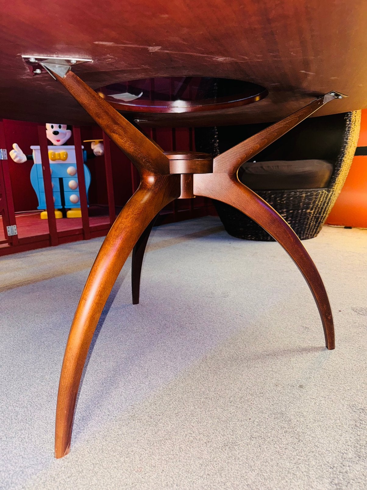 Vintage Design Spider Leg / Astro eettafel, Ophalen of Verzenden, A, A, A