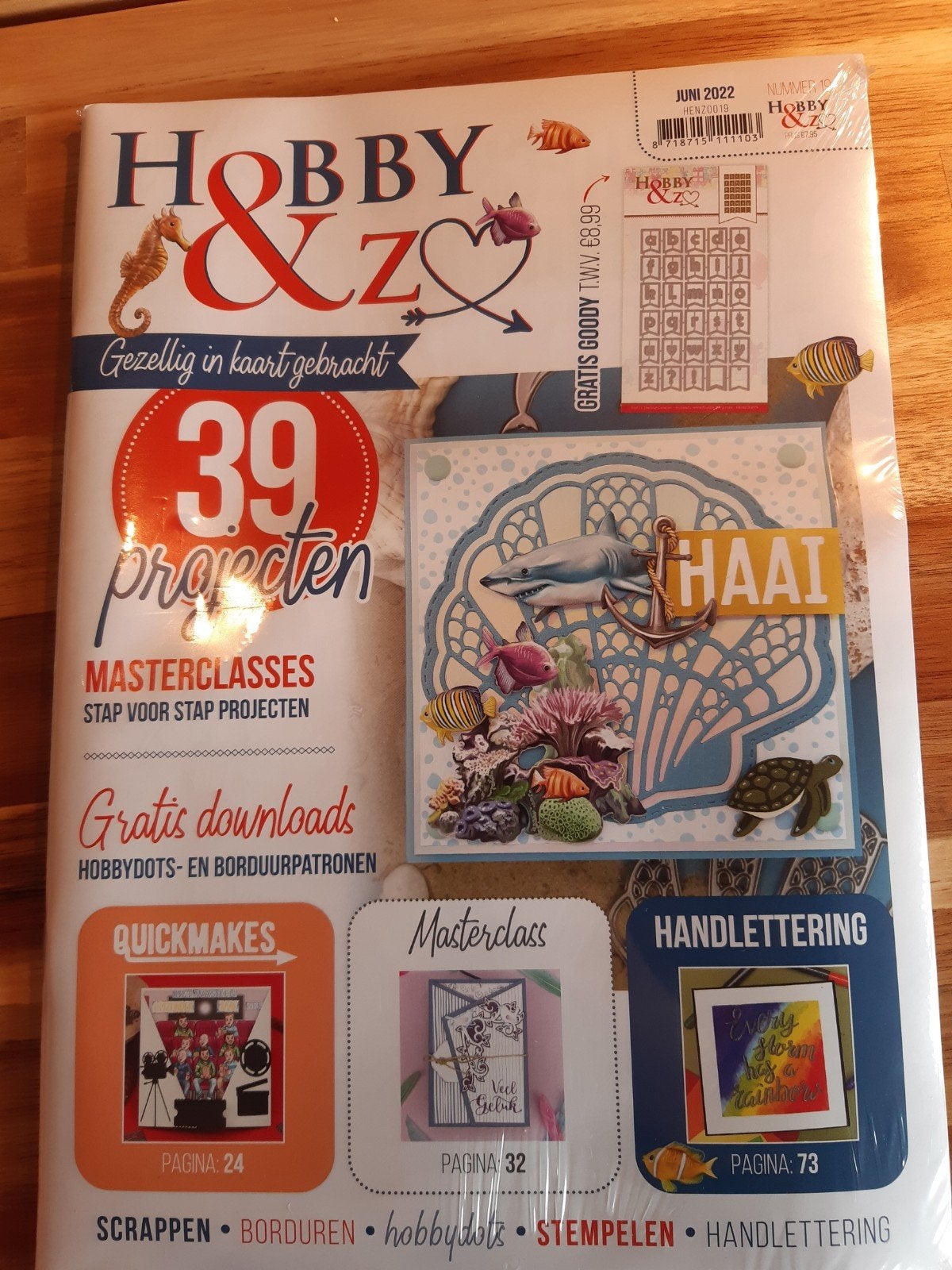 Hobby & Zo tijdschrift met knutselmateriaal - Nieuw, Overige thema's, Nieuw, Knutselmateriaal, Metaal