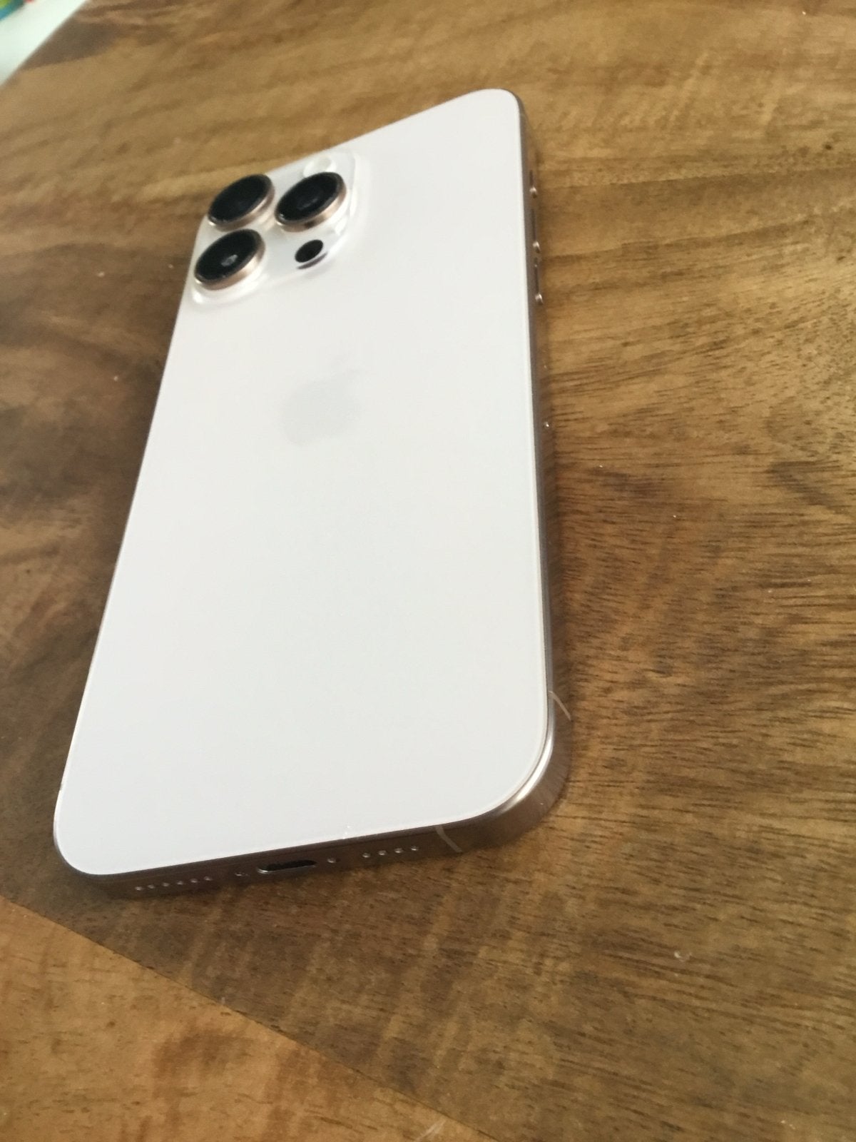 iPhone 16 Pro Max Desert - Met aankoopbon, Telecommunicatie, IPhone 16 Pro Max, Zo goed als nieuw, Zonder simlock, Zonder abonnement