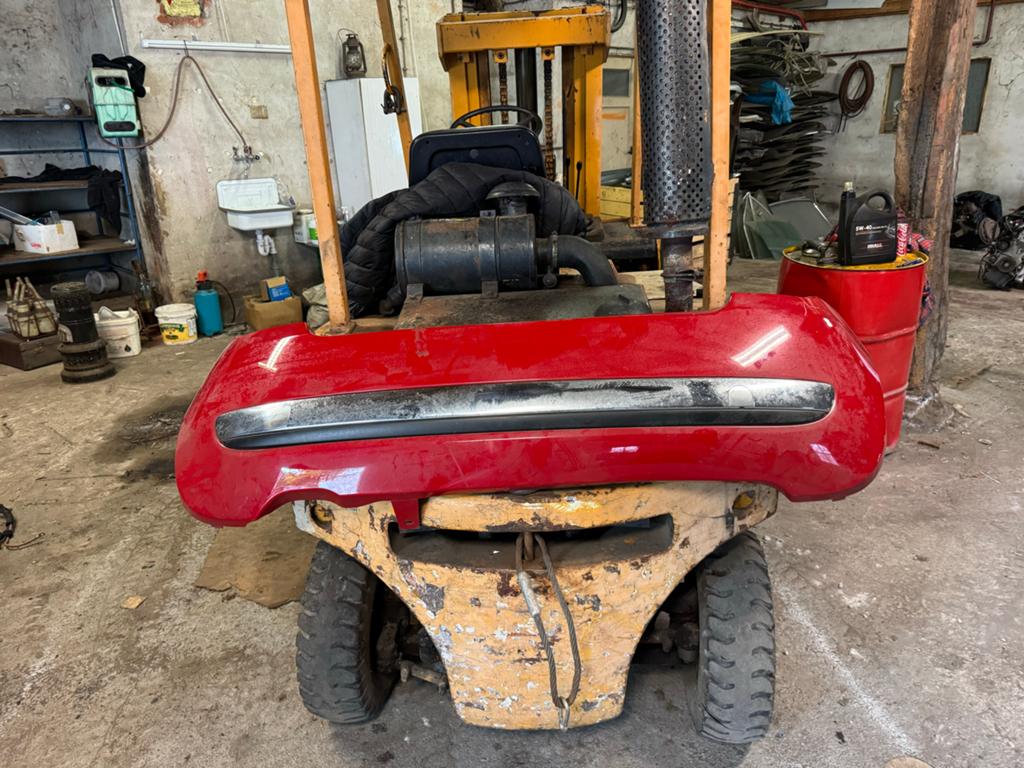 Achterbumper Fiat 500 - Rood, Auto-onderdelen, Carrosserie en Plaatwerk, Bumper, Fiat, Achter, Gebruikt, Ophalen