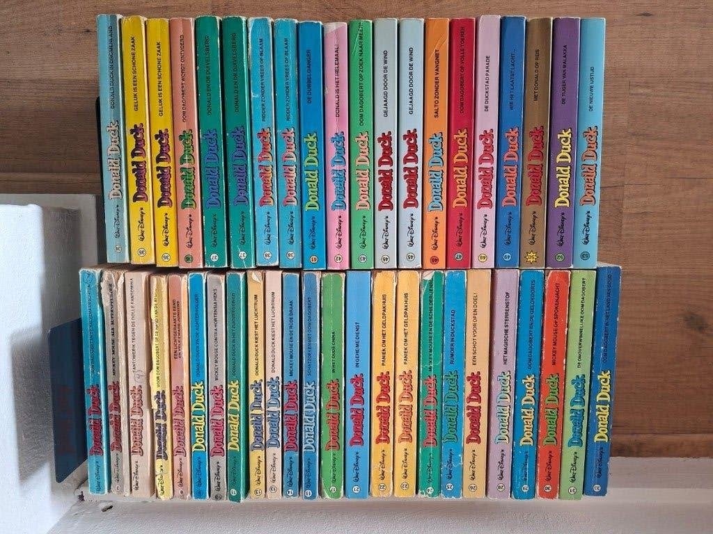 DonaldDuck pockets en dubbelpockets uit de reeksen 1, 2 en 3, Complete serie of reeks, Ophalen of Verzenden, Gelezen