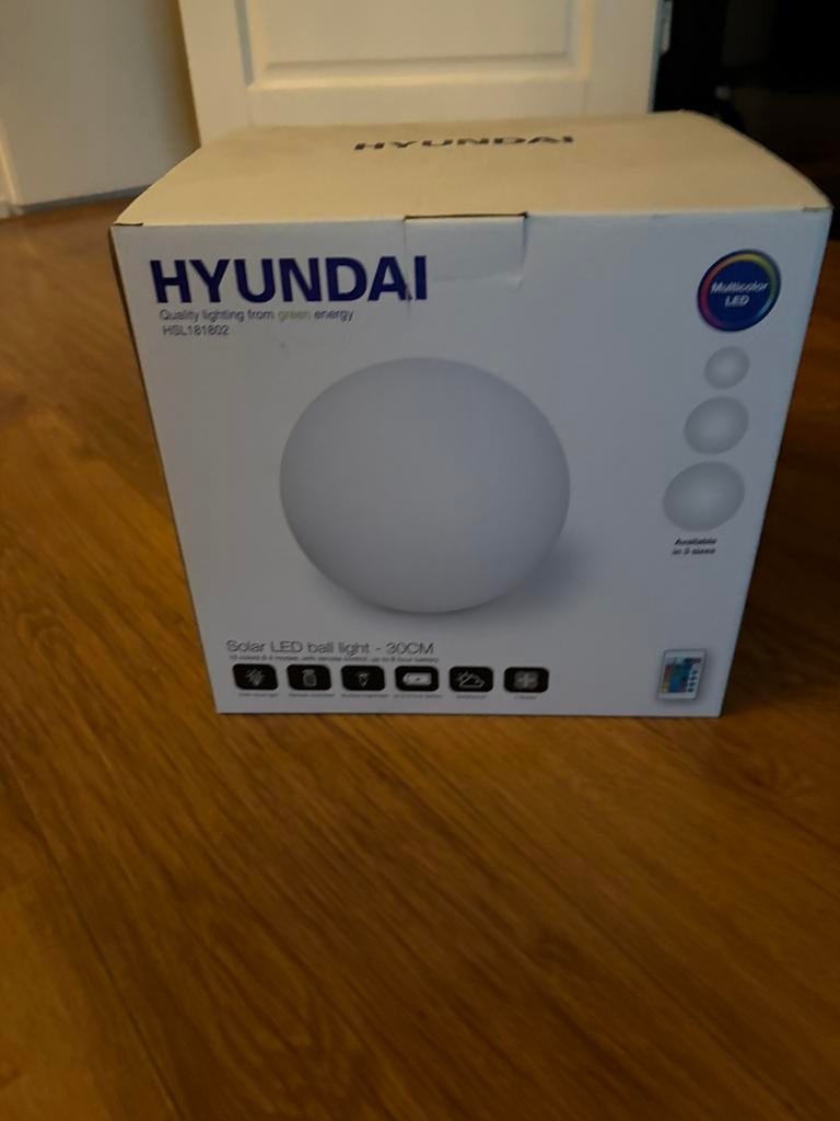 Solar led ball lamp, Ophalen, Zonne-energie, Minder dan 50 watt, Overige typen