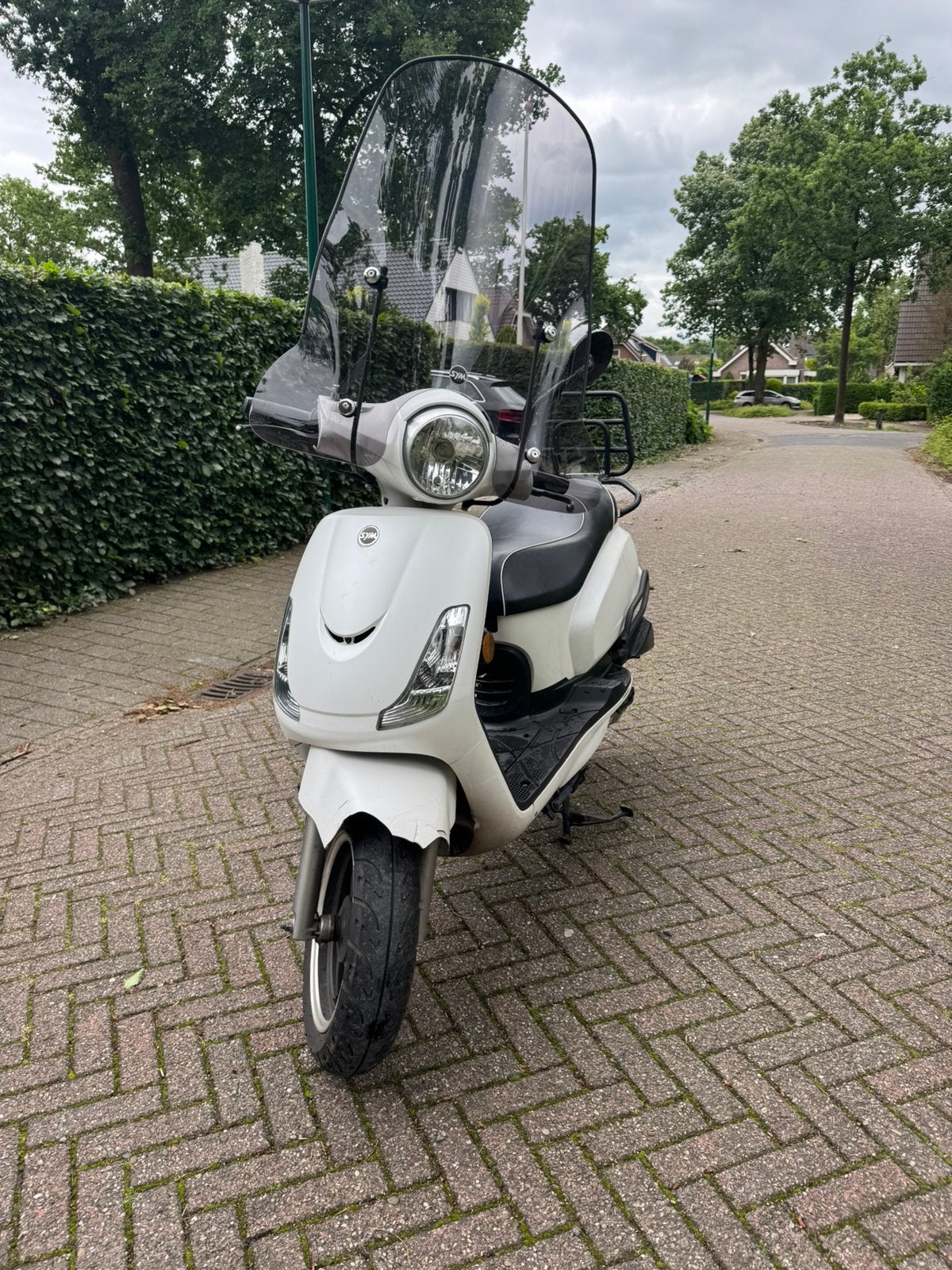 SYM Fiddle II Bromscooter 2017 | 13.145 km, Fietsen en Brommers, Snorfietsen en Snorscooters, Ophalen, Gebruikt, SYM, Benzine