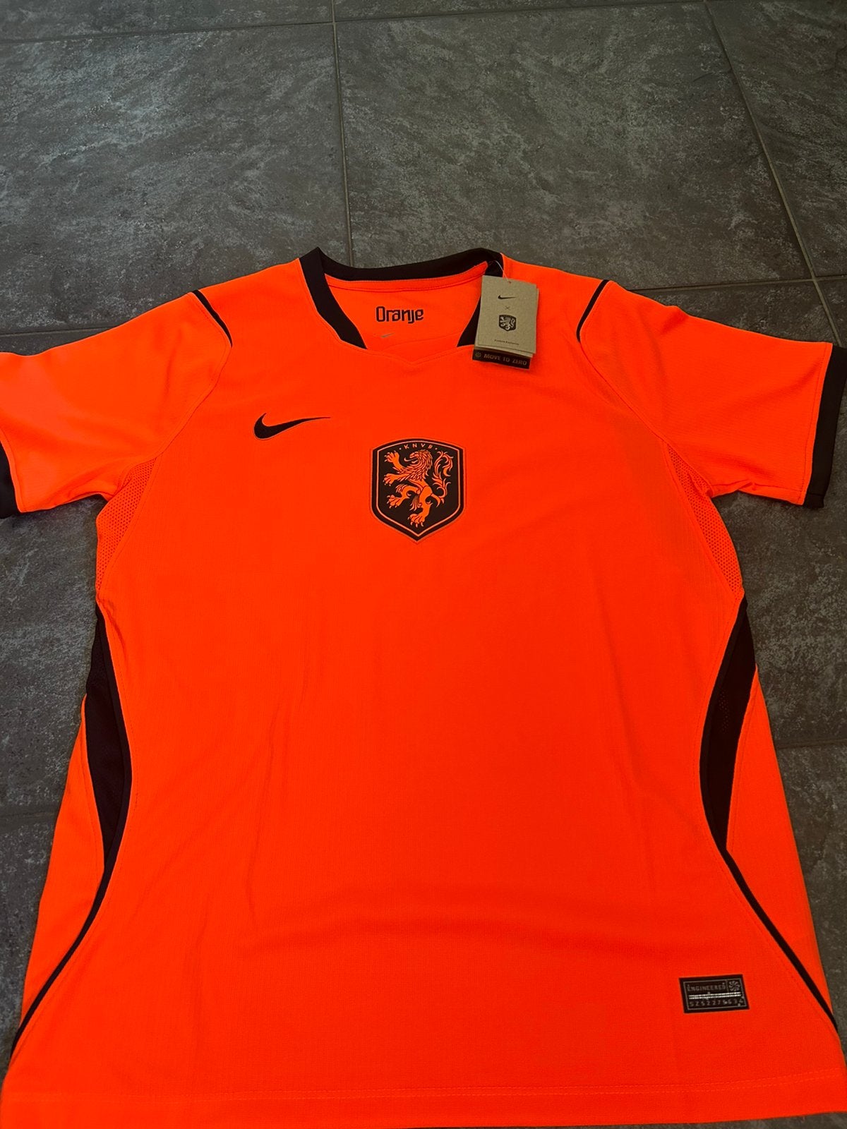 Wk shirt Nederland thuis maat M, Sport en Fitness, Voetbal, Verzenden, Zo goed als nieuw, Shirt