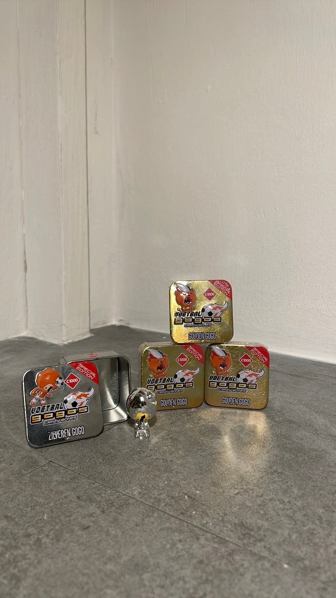 3 nieuwe gouden gogos en een zilveren c1000, Ophalen of Verzenden